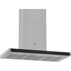 Neff D95BMP5N0 Dunstabzugshaube 90 cm, Edelstahl, Schwarz, Silber